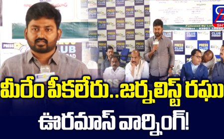 Journalist Raghu Speech At Telangana Rajakiya Kutami Round Table | SHTV Telugu