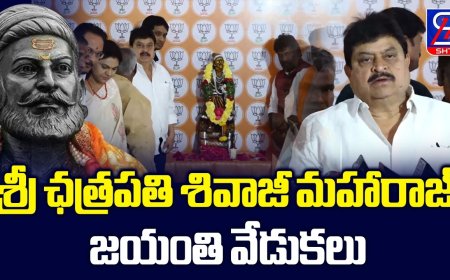 Shri Chhatrapati Shivaji Maharaj Jayanthi Celebrations At BJP State Office | SHTV Telugu